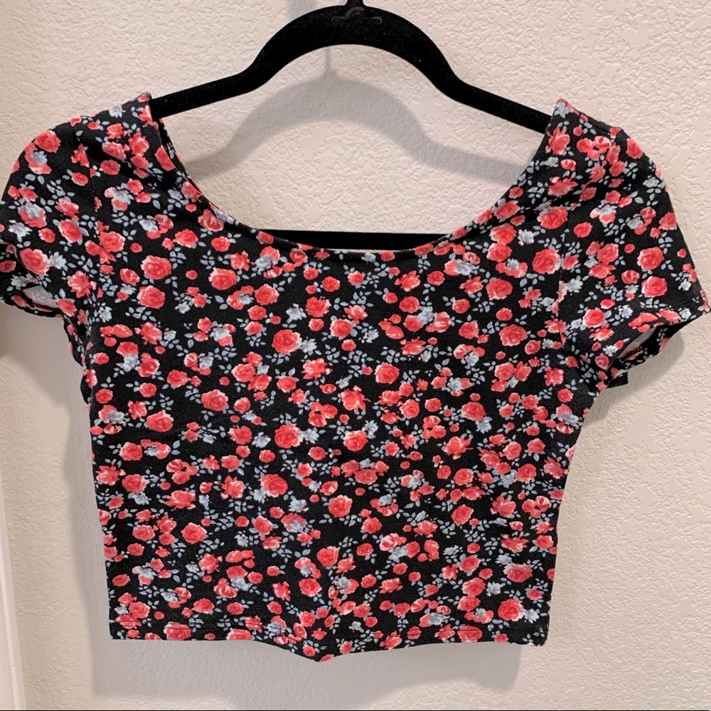 Floral Crop Top